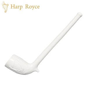 Clay Pipe – Straight Handle, Vintage Ceramic Design, Father’s Day Gift